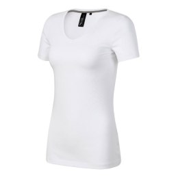Koszulka Malfini Action V-neck W MLI-70100 biały M