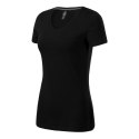 Koszulka Malfini Action V-neck W MLI-70101 czarny L Koszulka Malfini Action V-neck W MLI-70101 czarny L