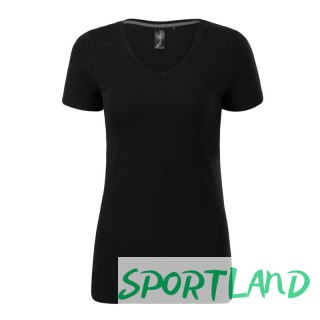 Koszulka Malfini Action V-neck W MLI-70101 czarny M