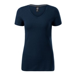 Koszulka Malfini Action V-neck W MLI-70102 granatowy S