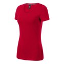 Koszulka Malfini Action V-neck W MLI-70171 formula red 2XL Koszulka Malfini Action V-neck W MLI-70171 formula red 2XL