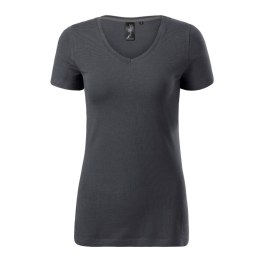 Koszulka Malfini Action V-neck W MLI-70183 light anthracite L