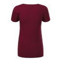 Koszulka Malfini Action V-neck W MLI-70186 garnet M