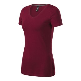 Koszulka Malfini Action V-neck W MLI-70186 garnet S