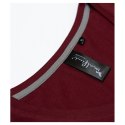 Koszulka Malfini Action V-neck W MLI-70186 garnet S