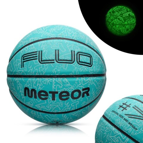 Piłka do koszykówki Meteor Fluo 7 16751 uniw Piłka do koszykówki Meteor Fluo 7 16751 uniw