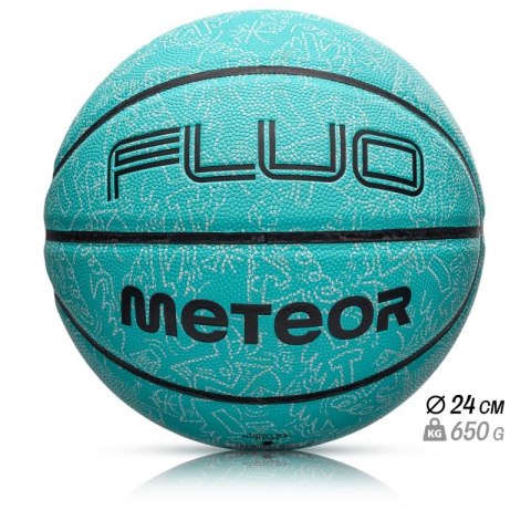 Piłka do koszykówki Meteor Fluo 7 16751 uniw Piłka do koszykówki Meteor Fluo 7 16751 uniw