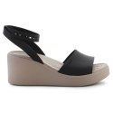 Sandały Crocs Brooklyn Ankle Strap Wedge W 209406-07H EU 39/40