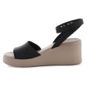 Sandały Crocs Brooklyn Ankle Strap Wedge W 209406-07H EU 39/40
