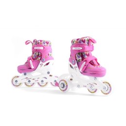 Wrotki Smj Sport Hearts 2w1 + Rolki regulowane HS-TNK-000017130 26-29