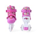 Wrotki Smj Sport Hearts 2w1 + Rolki regulowane HS-TNK-000017130 26-29