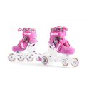 Wrotki Smj Sport Hearts 2w1 + Rolki regulowane HS-TNK-000017130 26-29