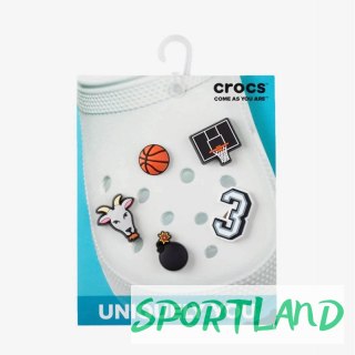 Przypinki Crocs Jibbitz™ Basketball Star 5 Pack 10009750 N/A