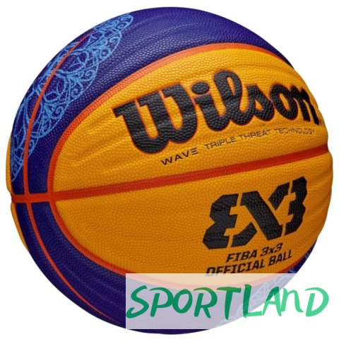 Piłka do koszykówki Wilson FIBA 3X3 Paris 2024 Replica Ball WZ3015001XB 6 Piłka do koszykówki Wilson FIBA 3X3 Paris 2024 Replica Ball WZ3015001XB 6