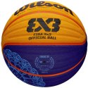Piłka do koszykówki Wilson FIBA 3X3 Paris 2024 Replica Ball WZ3015001XB 6 Piłka do koszykówki Wilson FIBA 3X3 Paris 2024 Replica Ball WZ3015001XB 6
