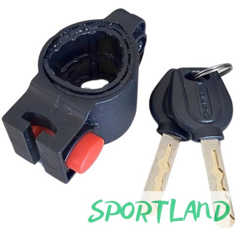 Zapięcie rowerowe Gerda Grey Flex 1500/10V OSFL0150010 B3V2XP N/A Zapięcie rowerowe Gerda Grey Flex 1500/10V OSFL0150010 B3V2XP N/A