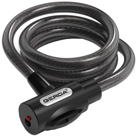 Zapięcie rowerowe Gerda linka, korpus okrągły, okrągły Flex 1200/10V OSFLU12001006S2YP N/A