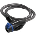 Zapięcie rowerowe Gerda pętla, korpus, okrągły Flex 650/10T OSFL006501006T2XP N/A