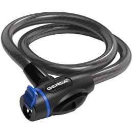 Zapięcie rowerowe Gerda pętla, korpus okrągły, Flex 650/12T OSFL006501206T2XP N/A