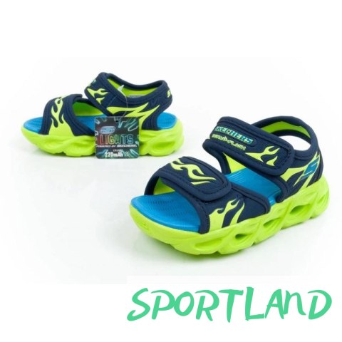 Sandały Skechers Jr 400102N/NVLM 23 Sandały Skechers Jr 400102N/NVLM 23