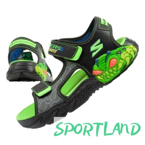 Sandały Skechers Jr 400614L/BKLM 35 Sandały Skechers Jr 400614L/BKLM 35