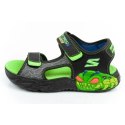 Sandały Skechers Jr 400614L/BKLM 35