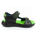 Sandały Skechers Jr 400614L/BKLM 35
