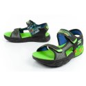 Sandały Skechers Jr 400614L/BKLM 35