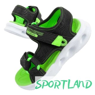 Sandały Skechers Jr 401673L/BKLM 28