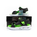 Sandały Skechers Jr 401673L/BKLM 28