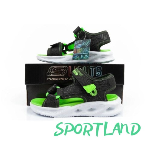 Sandały Skechers Jr 401673L/BKLM 28 Sandały Skechers Jr 401673L/BKLM 28