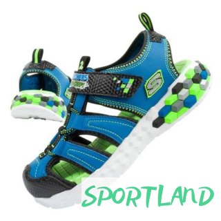 Sandały Skechers Jr 402213L/BBLM 28,5