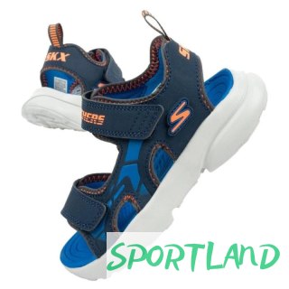 Sandały Skechers Jr 406513L/NVBL 37