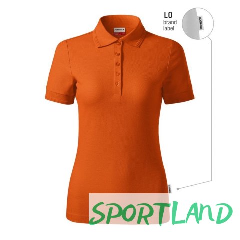 Koszulka polo damska Reserve (pomarańczowy (brand label)) XL Koszulka polo damska Reserve (pomarańczowy (brand label)) XL