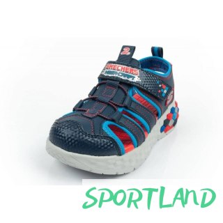 Sandały Skechers Jr 402213L/NVRD 27,5