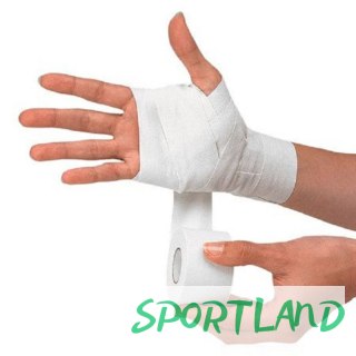 Taśma, bandaż MTAPE® Impregnowana Tlenkiem Cynku 2,5 cm 130104 Biały