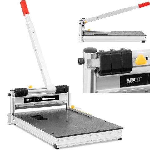 Gilotyna maszyna do cięcia paneli laminowanych pod kątem szer. 330 mm grubość 16 mm Gilotyna maszyna do cięcia paneli laminowanych pod kątem szer. 330 mm grubość 16 mm