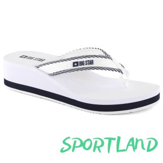 Japonki klapki na koturnie Big Star W NN274A726 41