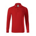 Koszulka polo Malfini Pique Polo LS Jr MLI-24107 czerwony 146 cm/10 lat