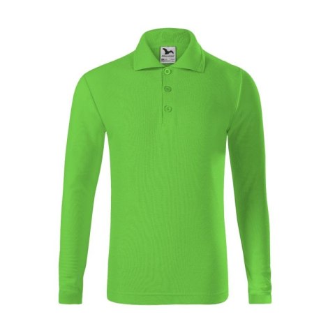 Koszulka polo Malfini Pique Polo LS Jr MLI-24192 green apple 158 cm/12 lat Koszulka polo Malfini Pique Polo LS Jr MLI-24192 green apple 158 cm/12 lat