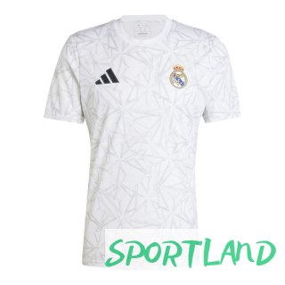Koszulka przedmeczowa adidas Real Madryt Home M IT5101 L (183cm)