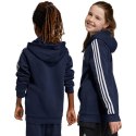 Bluza adidas Essentials 3-Stripes Fleece Full-Zip Hoodie Jr IC0600 140cm