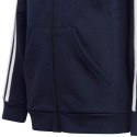 Bluza adidas Essentials 3-Stripes Fleece Full-Zip Hoodie Jr IC0600 140cm