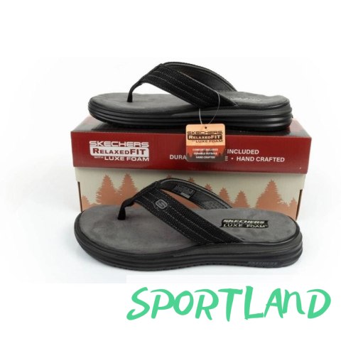 Japonki Skechers Proven M 204577 BLK 41.5 Japonki Skechers Proven M 204577 BLK 41.5