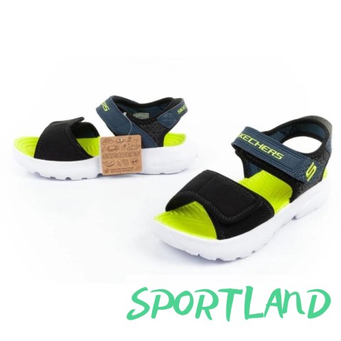 Sandały Skechers Jr 406512L/BKLM 31 Sandały Skechers Jr 406512L/BKLM 31
