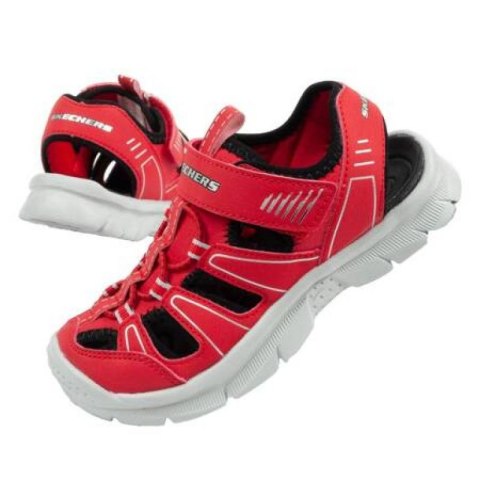 Sandały Skechers Relix Jr 406520L/RDBK 30