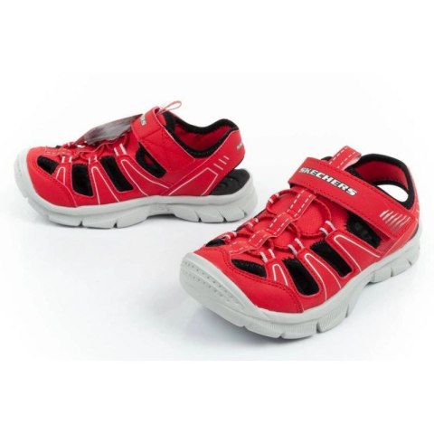 Sandały Skechers Relix Jr 406520L/RDBK 32 Sandały Skechers Relix Jr 406520L/RDBK 32