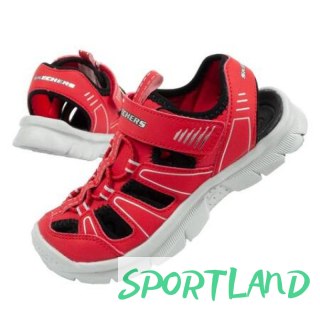 Sandały Skechers Relix Jr 406520L/RDBK 35