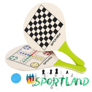 Rakietki do badmintona z grami Spokey Woo-Bad Game Jr SPK-941776 N/A