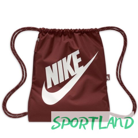 Worek, plecak Nike Heritage Drawstring Bag DC4245-231 brązowy Worek, plecak Nike Heritage Drawstring Bag DC4245-231 brązowy